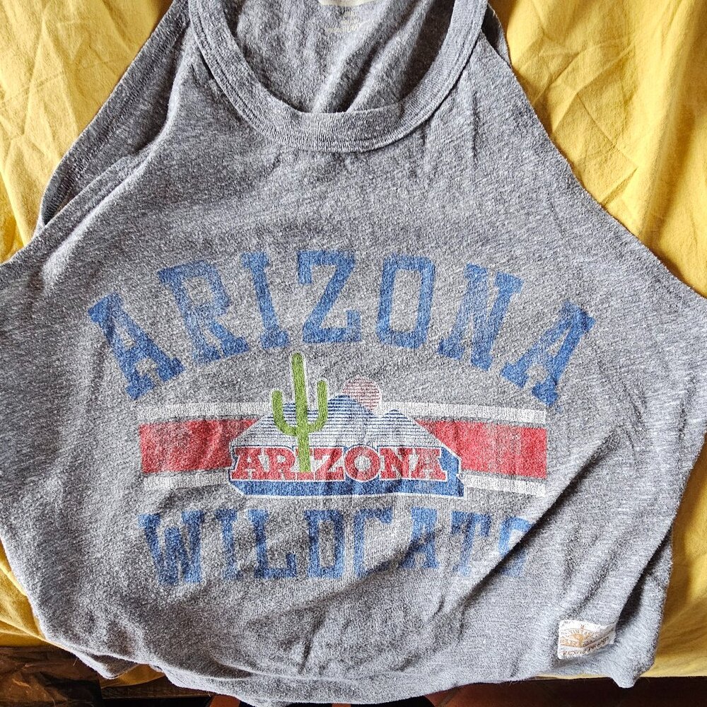 Arizona wildcats retro brand tank top